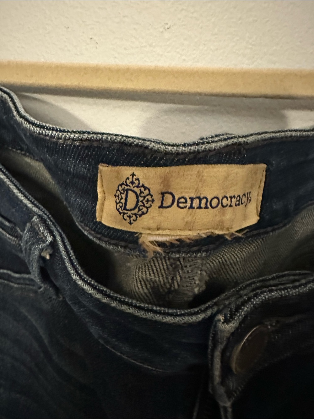 Democracy Women's Dark Indigo Stretch Jeans